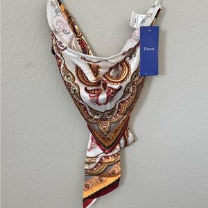 Women's Paisley Scarf - Multicolor